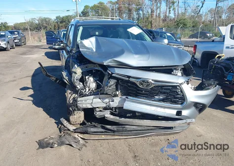 2022 Toyota Highlander Platinum from USA, damaged, VIN 5TDFZRAH0NS104730